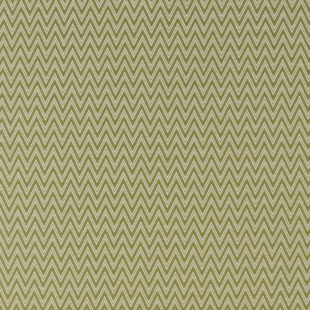 Olive-willow chevron fabric with fine pale zigzag lines