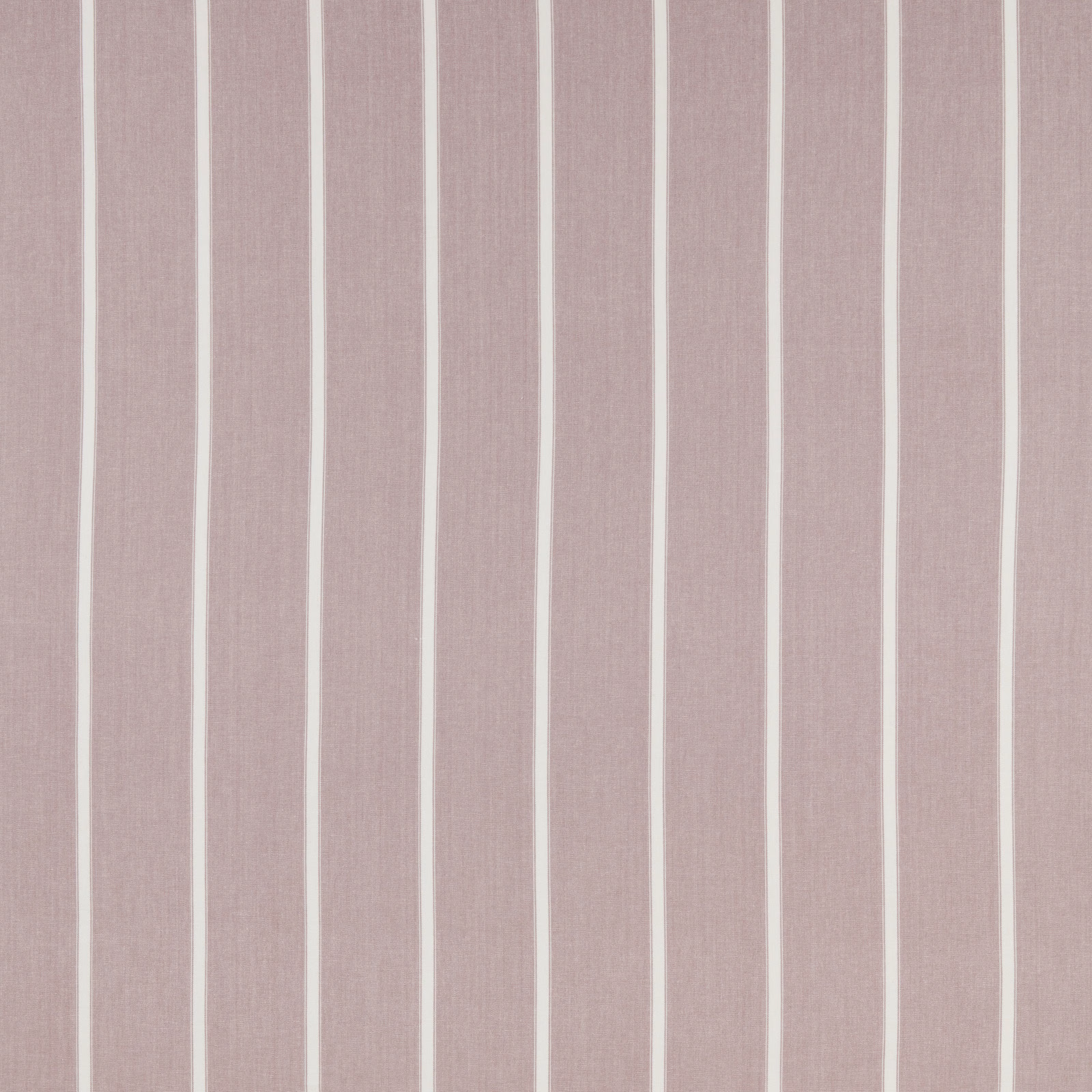 Soft dusty grape vertical stripe cotton fabric with pale narrow bands