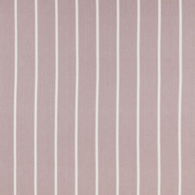 Soft dusty grape vertical stripe cotton fabric with pale narrow bands