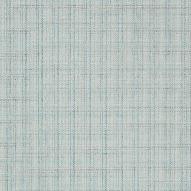 Pale cornflower blue cotton fabric with a subtle woven grid plaid