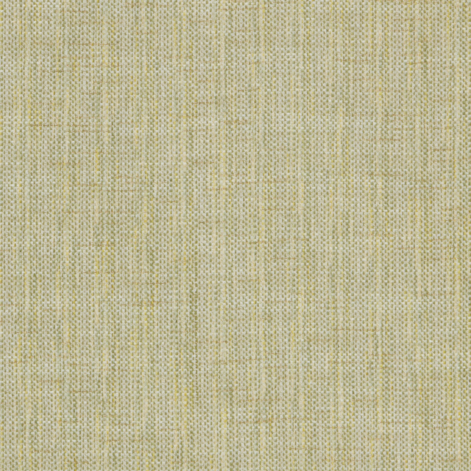 Close-up of a pale mossy yellow woven cotton fabric with subtle vertical texture