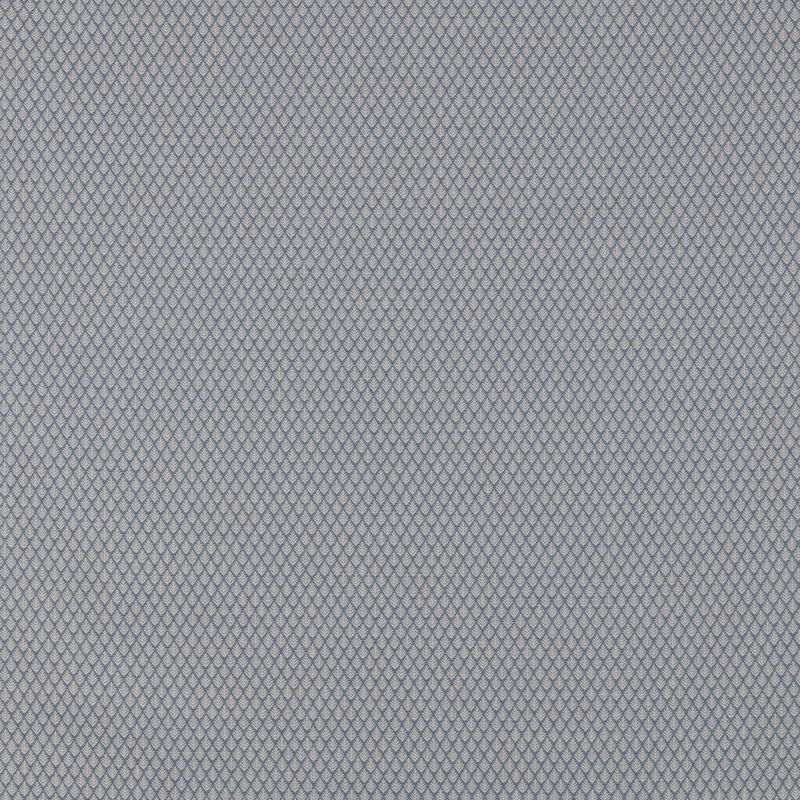 Close-up of pale grey geometric woven fabric with tiny diamond pattern