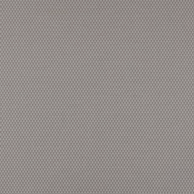 Soft warm grey geometric fabric with a fine diamond lattice weave