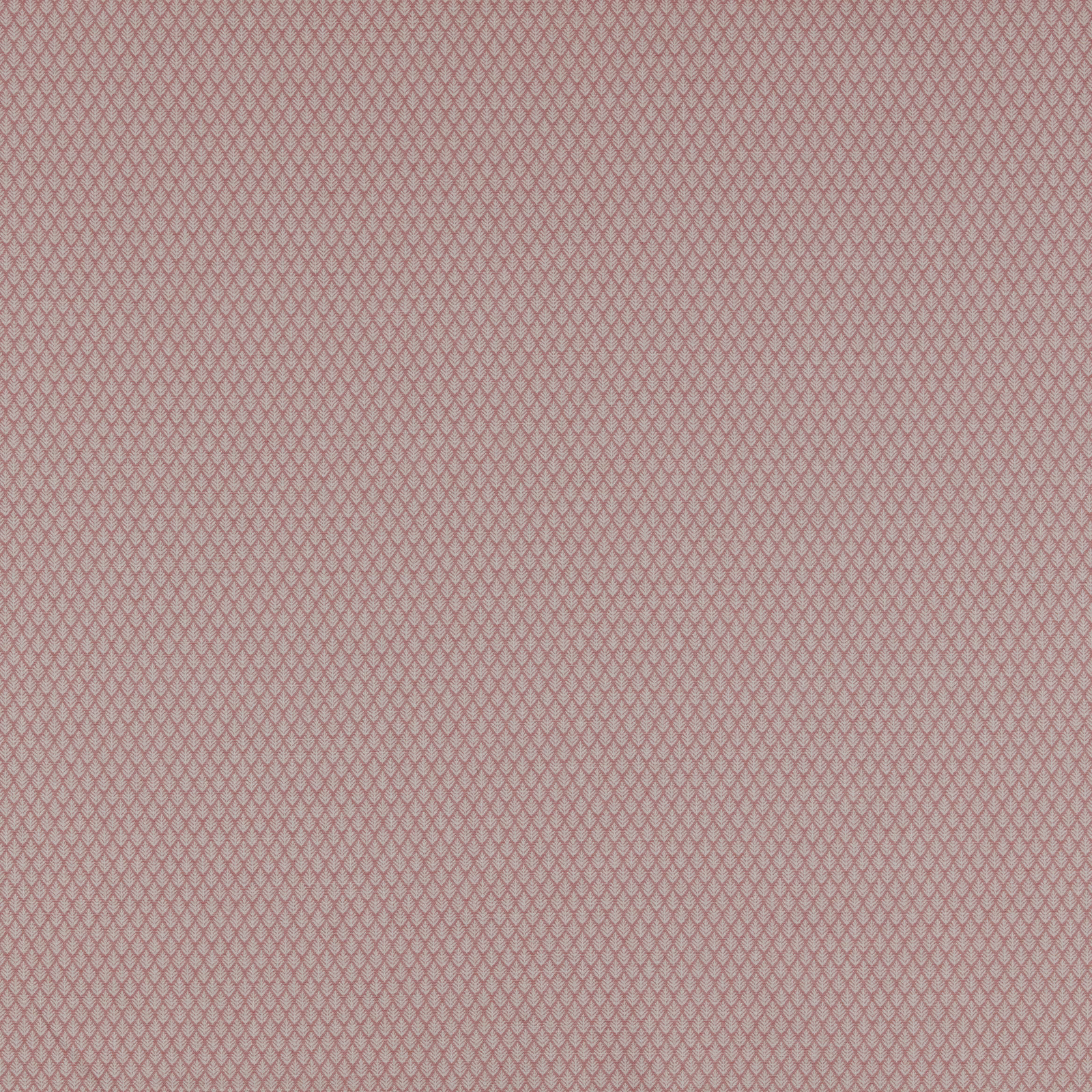 Soft dusty rose fabric with a small diamond geometric weave