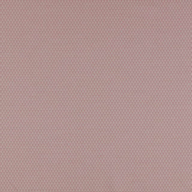 Soft dusty rose fabric with a small diamond geometric weave