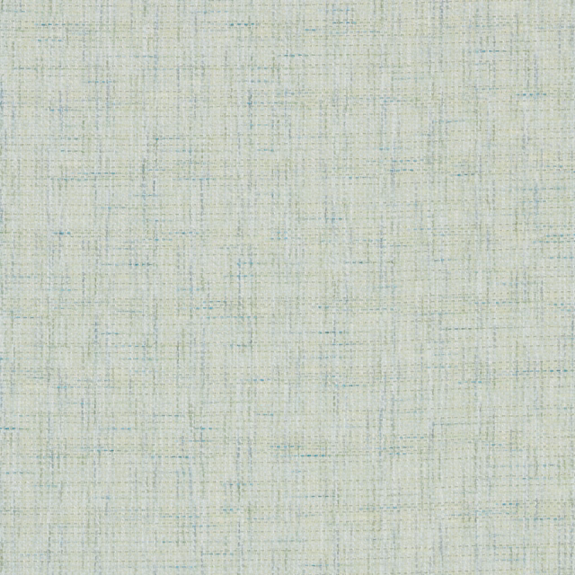 Pale eucalyptus-green textured woven fabric with fine crosshatch slubs