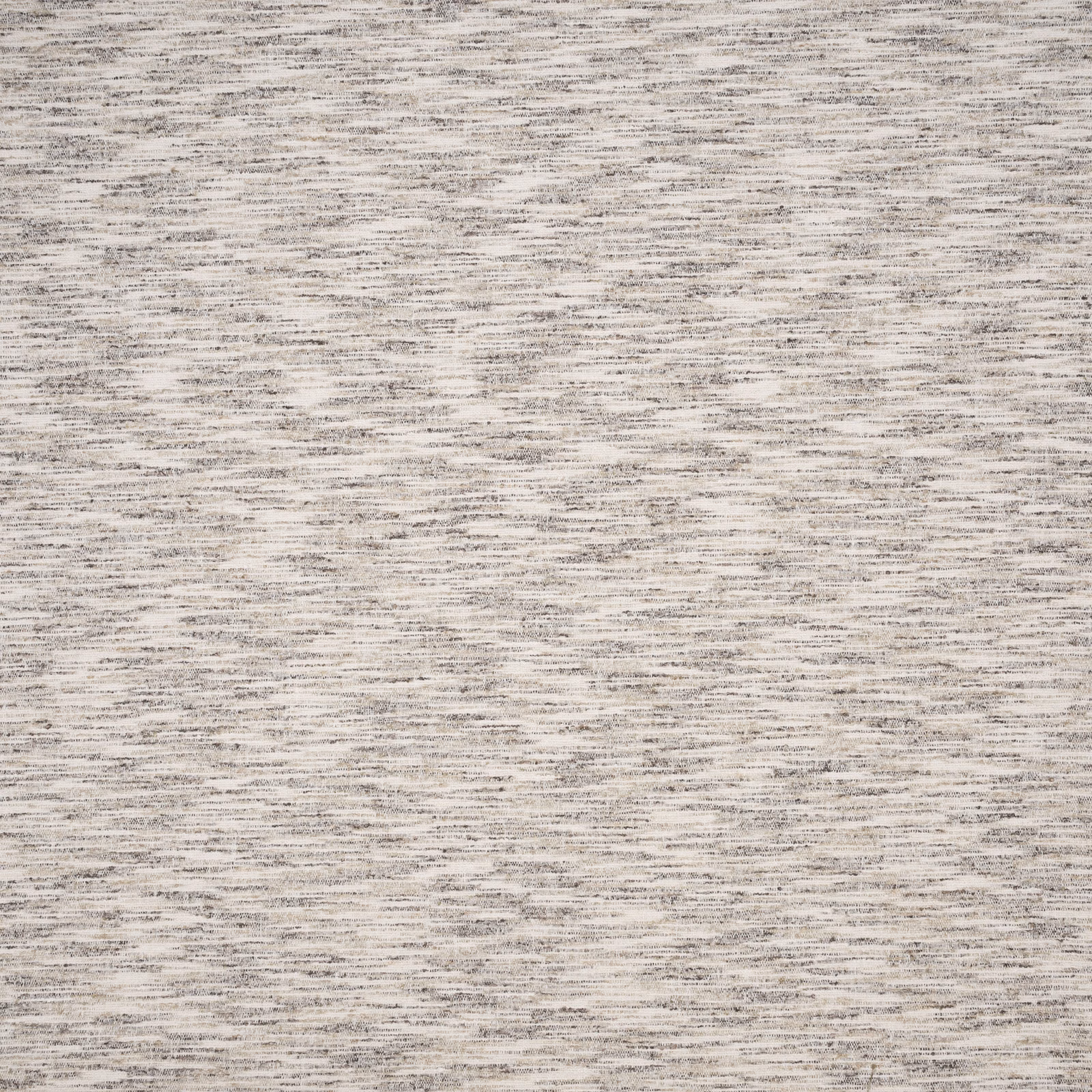 Soft ash-grey woven fabric with fine horizontal flecks and linen texture