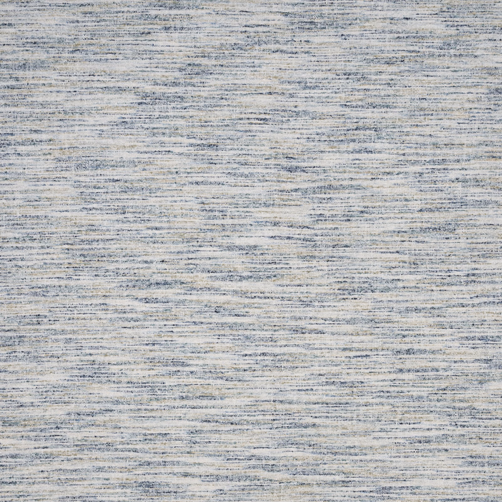 Pale ash-grey woven fabric with fine horizontal blue-grey striations