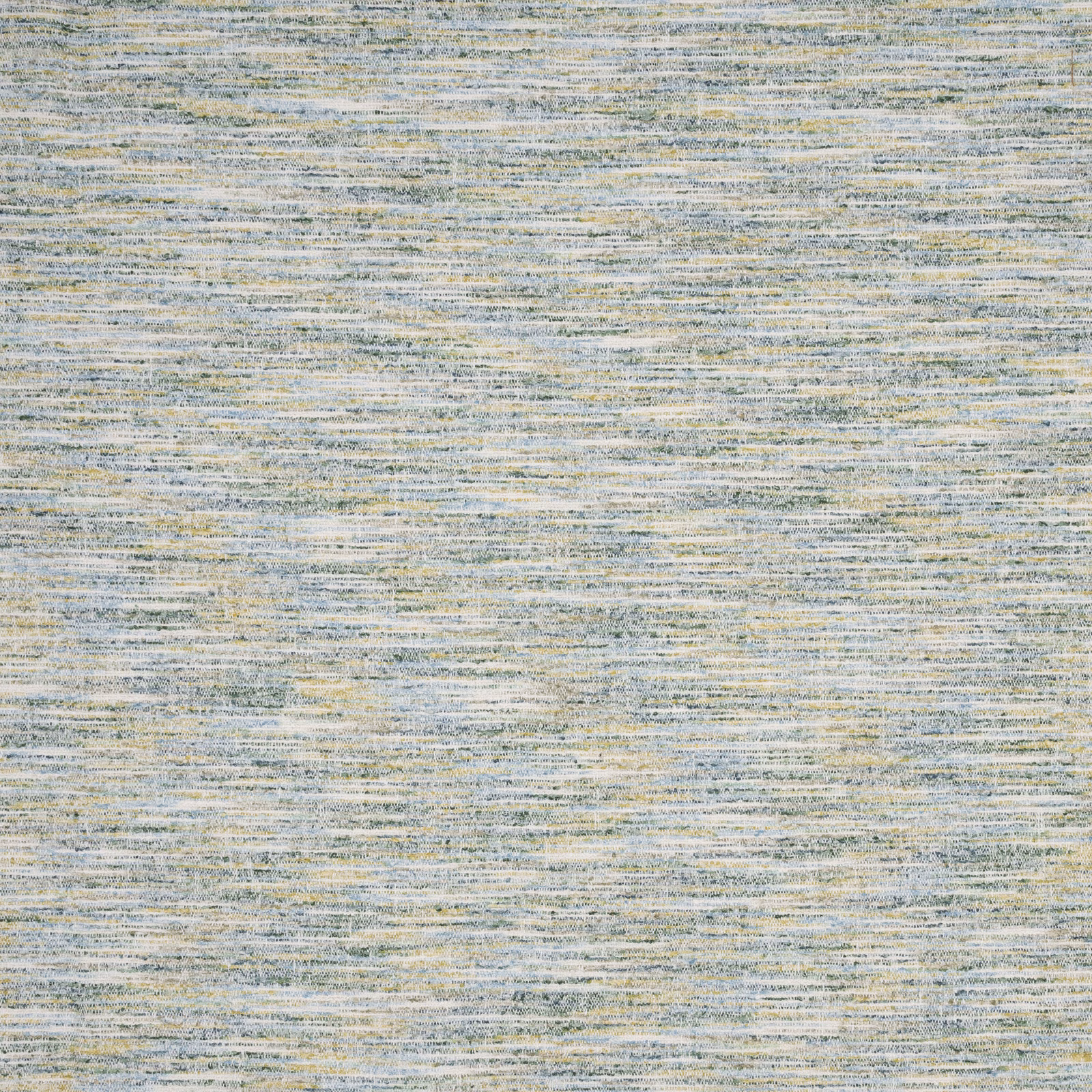 Soft ash-green woven fabric with fine horizontal striations and mottled texture