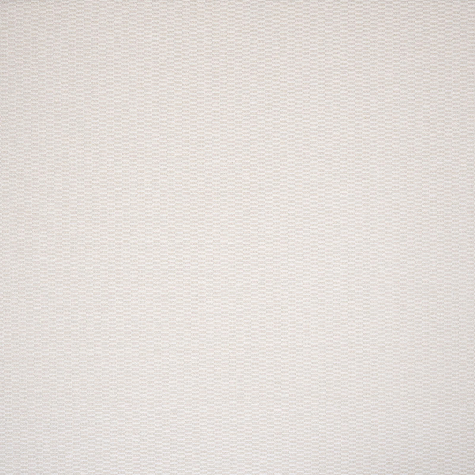 Pale ivory woven fabric swatch with fine textured pattern