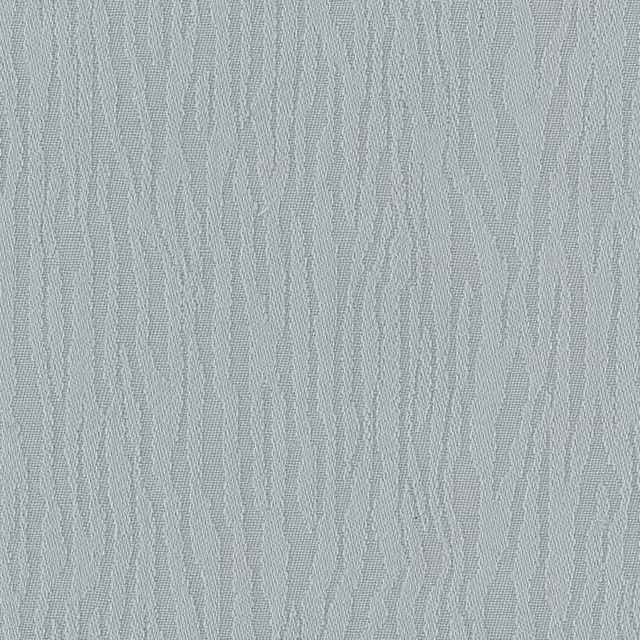 Cool pale lead-grey woven fabric with fine irregular vertical lines and subtle texture