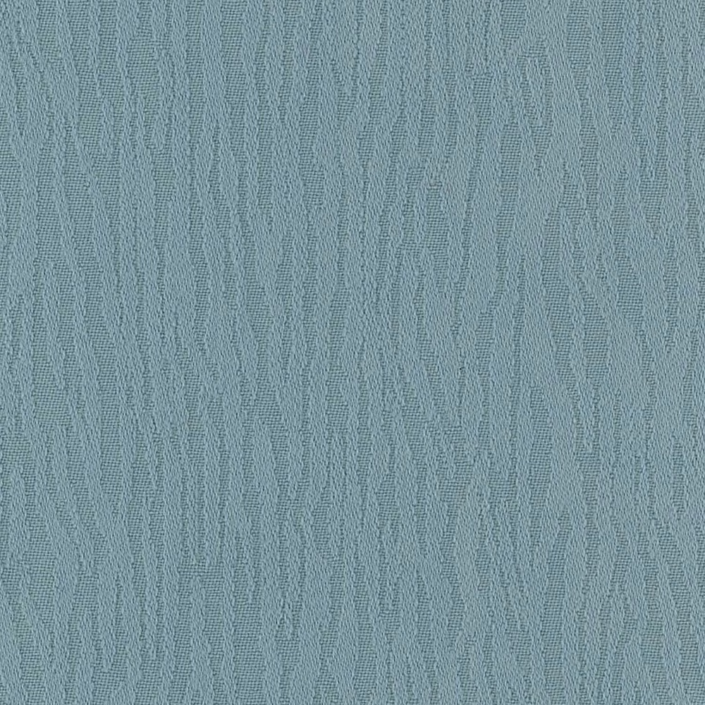 Muted blue-grey textile with fine vertical zigzag weave and subtle teal depth