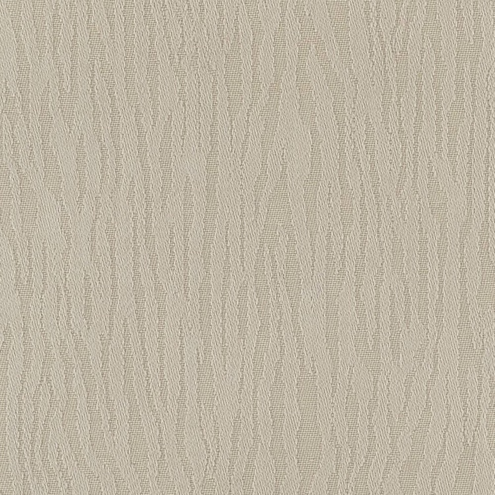 Pale plaster greige woven textile with fine vertical broken-line texture