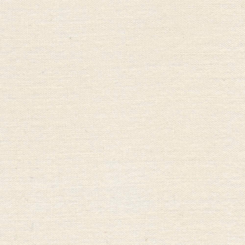 Close-up of warm ivory Bello White sheer with a finely grained woven surface