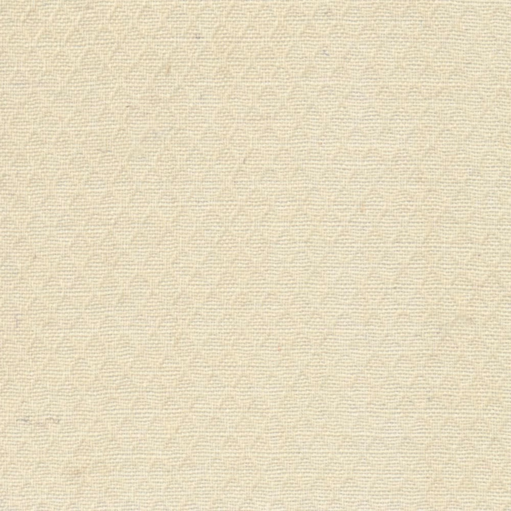 Warm ivory sheer with fine horizontal ridges and softly uneven woven texture