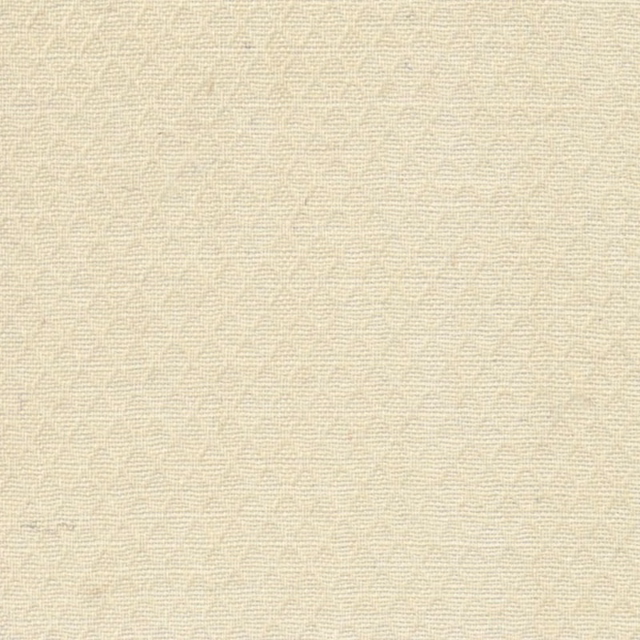 Warm ivory sheer with fine horizontal ridges and softly uneven woven texture