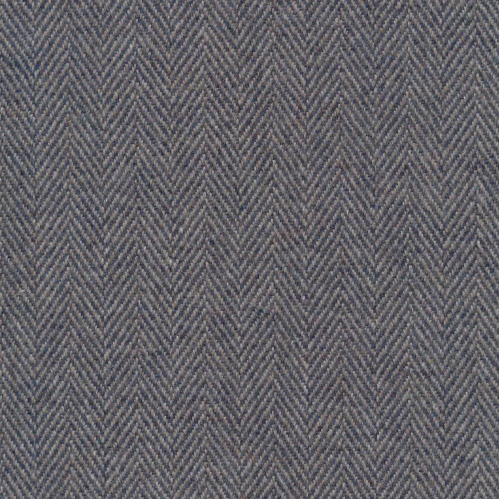 Cool charcoal-grey fabric with a finely woven repeating herringbone texture