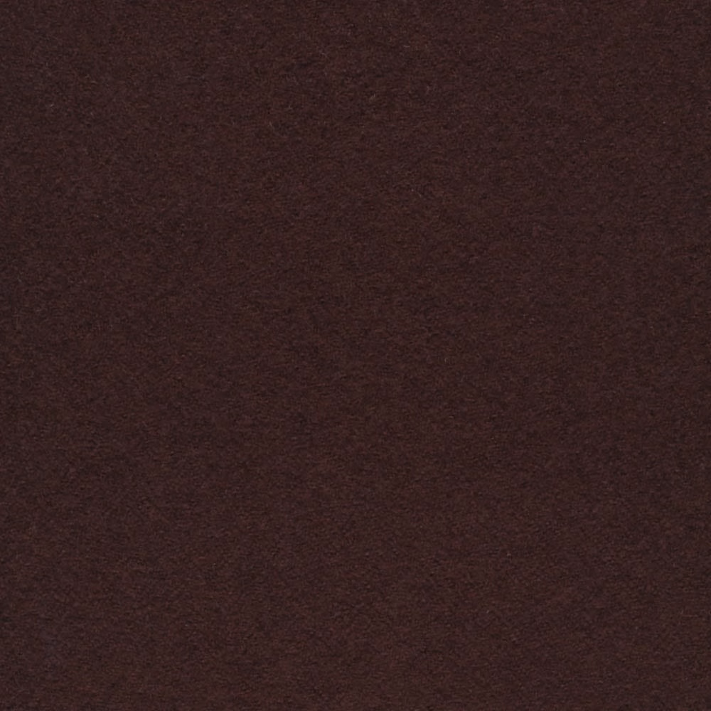 Deep cocoa-brown textile with a fine, softly mottled woven surface