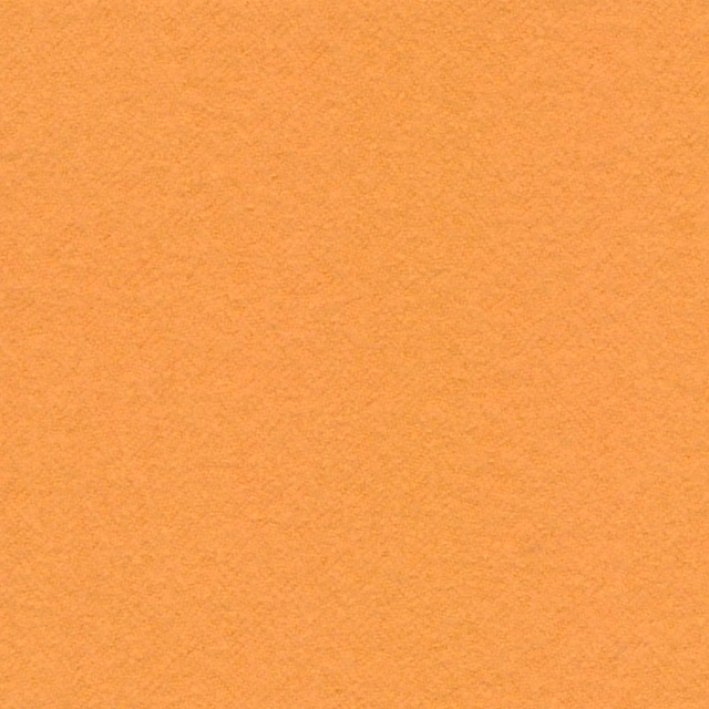 Warm orange-terracotta textile with a fine, softly mottled woven surface