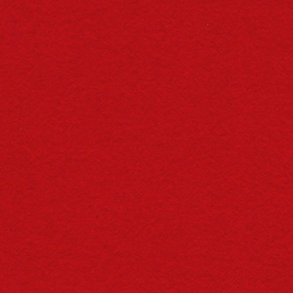 Deep scarlet red fabric with a subtly mottled, plush-looking surface