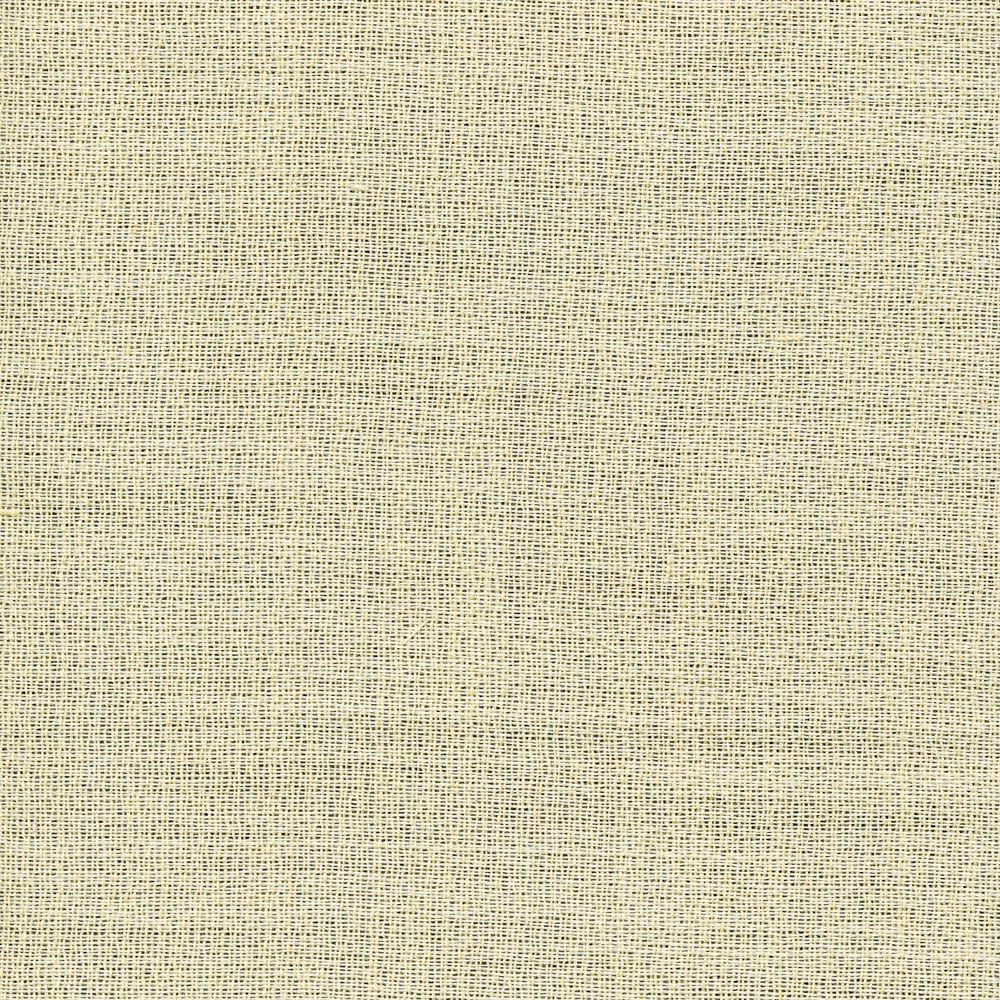 Pale ivory sheer fabric with a fine grey-green open grid weave