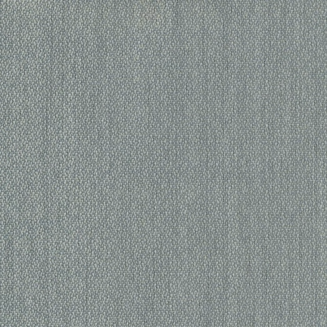 Close-up of cool blue-grey plain weave with a softly mottled, fine texture