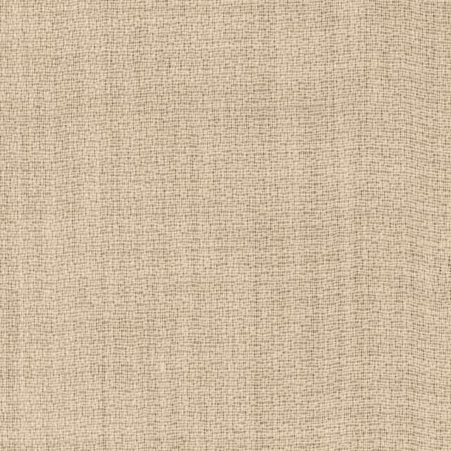 Warm ivory sheer with an open irregular grid weave and subtle slub texture