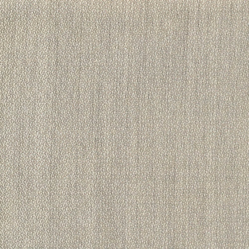 Close-up of pale silver-grey fine weave with subtle greige flecks