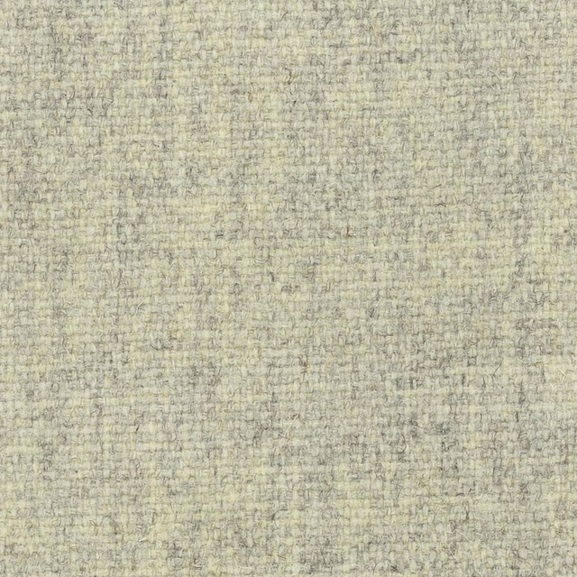 Pale grey-green undyed wool weave with fine mottling and a softly nubby texture