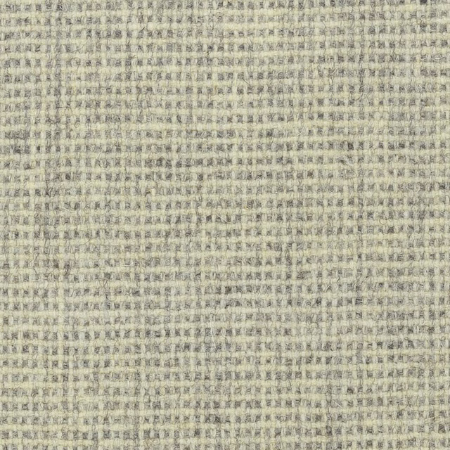 Pale warm-grey woven swatch with a softly irregular small-scale checked texture
