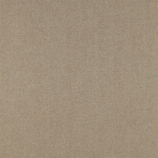 Warm caramel herringbone weave with fine chevrons and softly varied beige depth