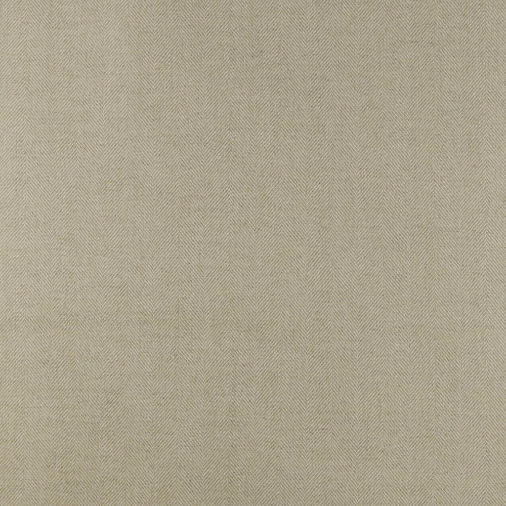 Pale greige fabric with a fine, closely woven herringbone texture