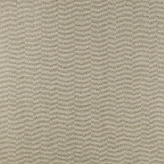 Pale greige fabric with a fine, closely woven herringbone texture
