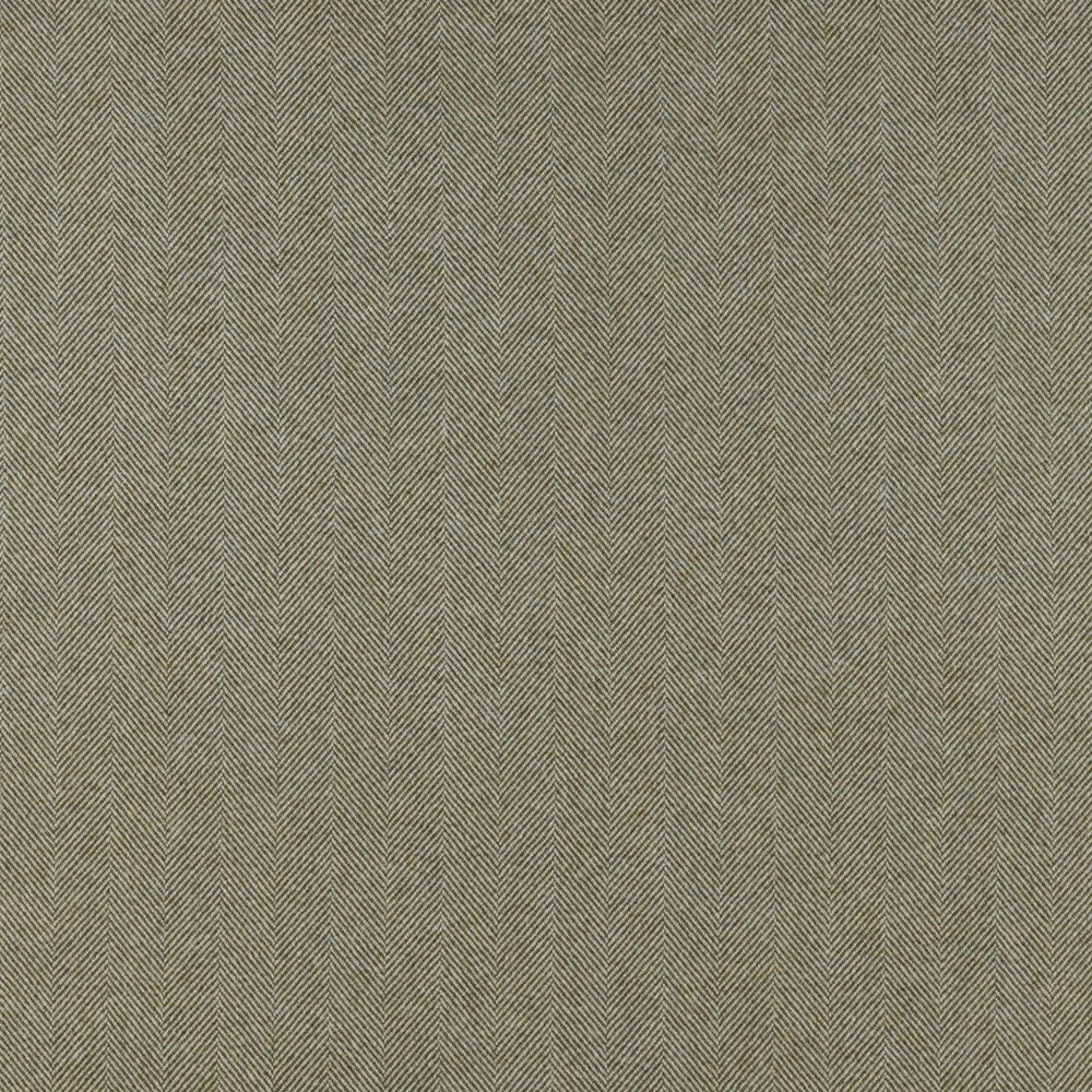 Muted olive-green woven fabric with fine vertical herringbone texture and subtle tonal variation