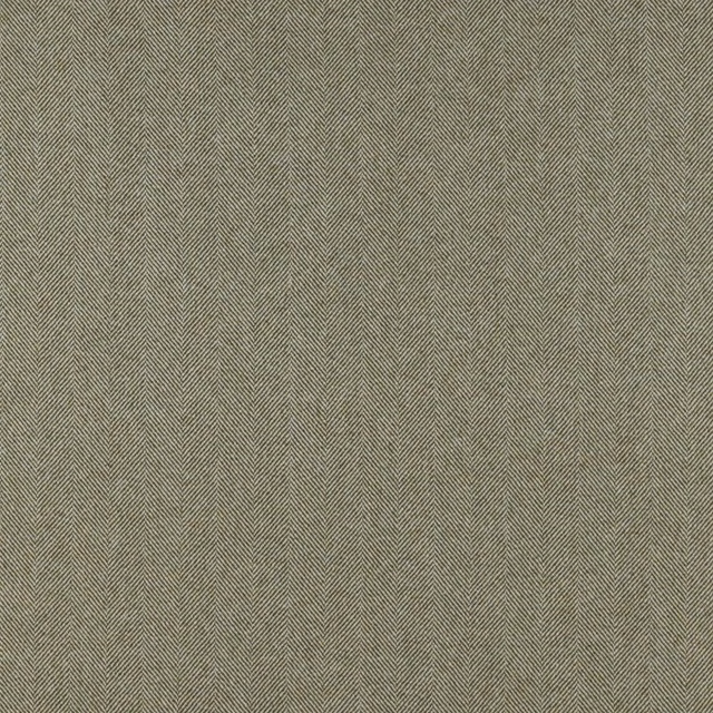 Muted olive-green woven fabric with fine vertical herringbone texture and subtle tonal variation