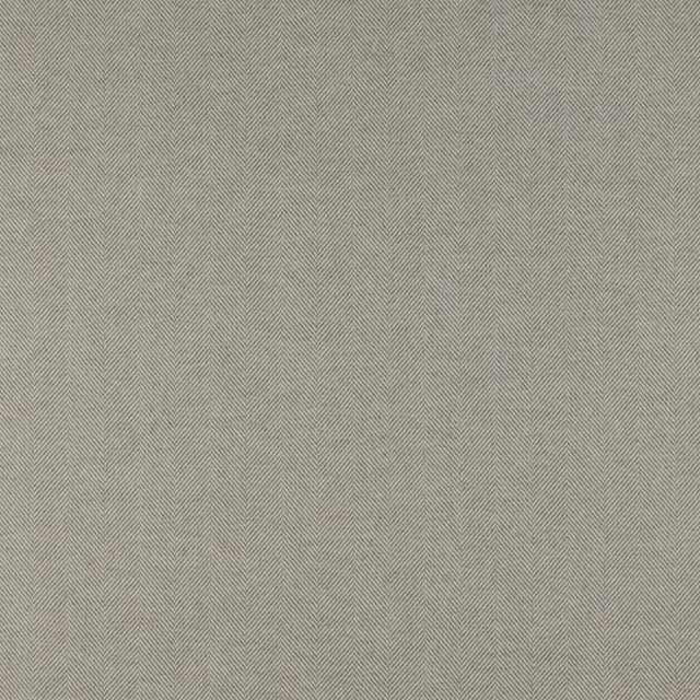 Muted mushroom taupe herringbone weave showing fine, closely spaced chevrons