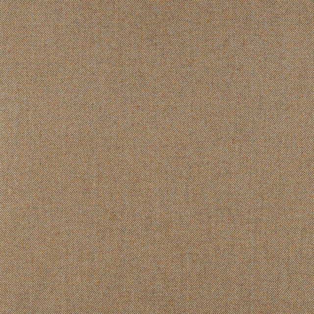 Muted pumpkin-brown herringbone textile with fine, closely spaced chevron texture