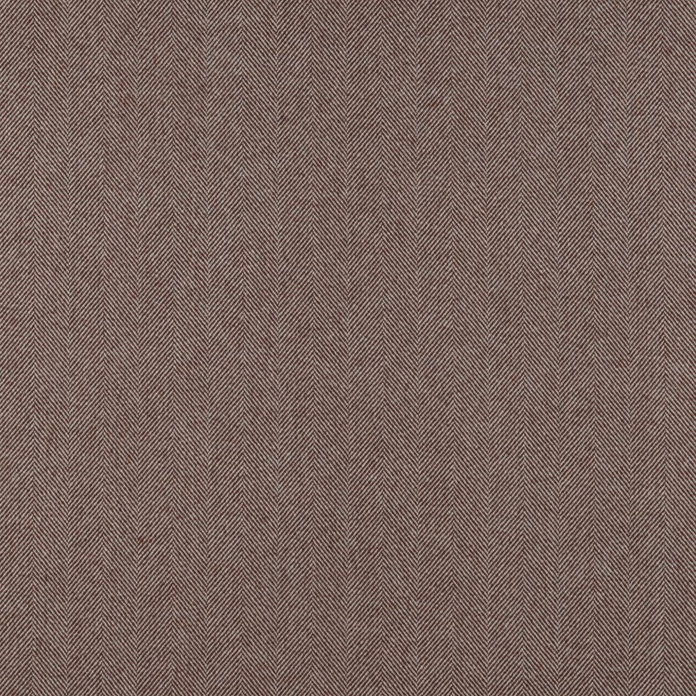 Muted russet-brown fabric with a fine, tightly woven herringbone texture