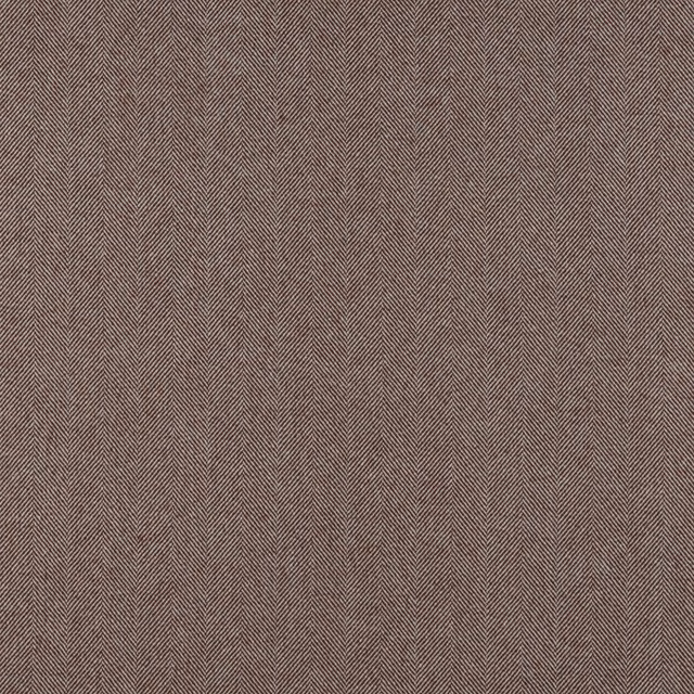 Muted russet-brown fabric with a fine, tightly woven herringbone texture