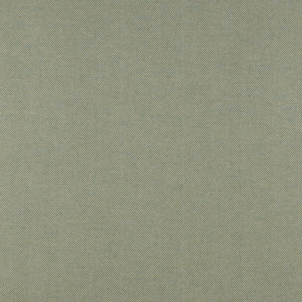 Muted sage-green textile with a fine, closely spaced herringbone weave
