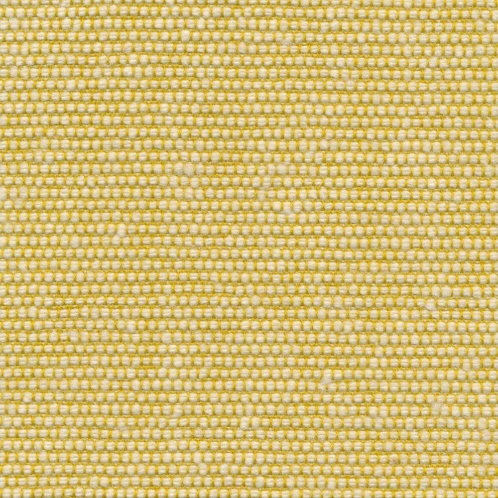 Close view of Islabank Lime’s nubby yellow-green and ivory woven rows