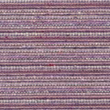Close-up of nubby horizontal weave in muted violet, lilac, mauve and grey