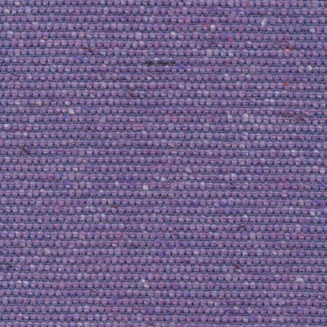 Close-up of Islabank Violet’s nubby weave in layered violet, mauve and blue-purple