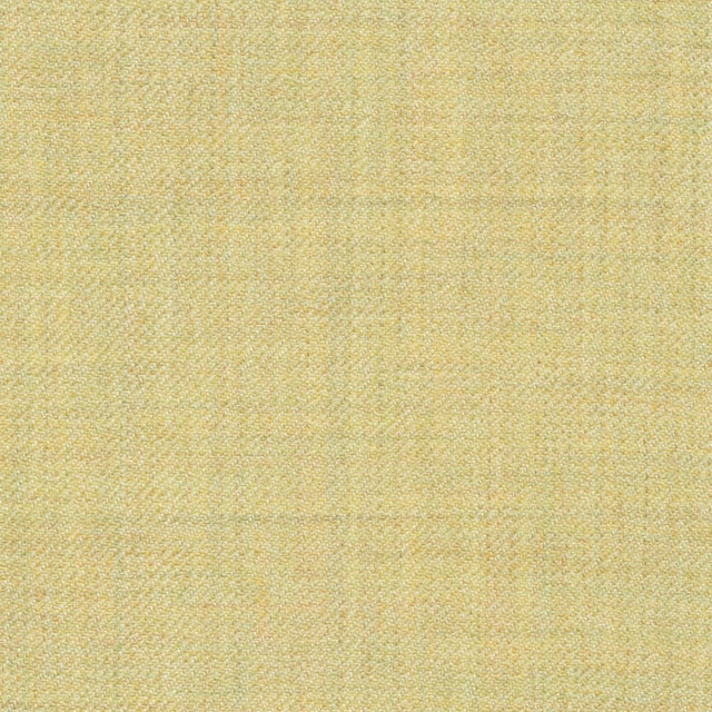 Pale citrus-yellow twill weave with fine lime-green threads and subtle surface texture