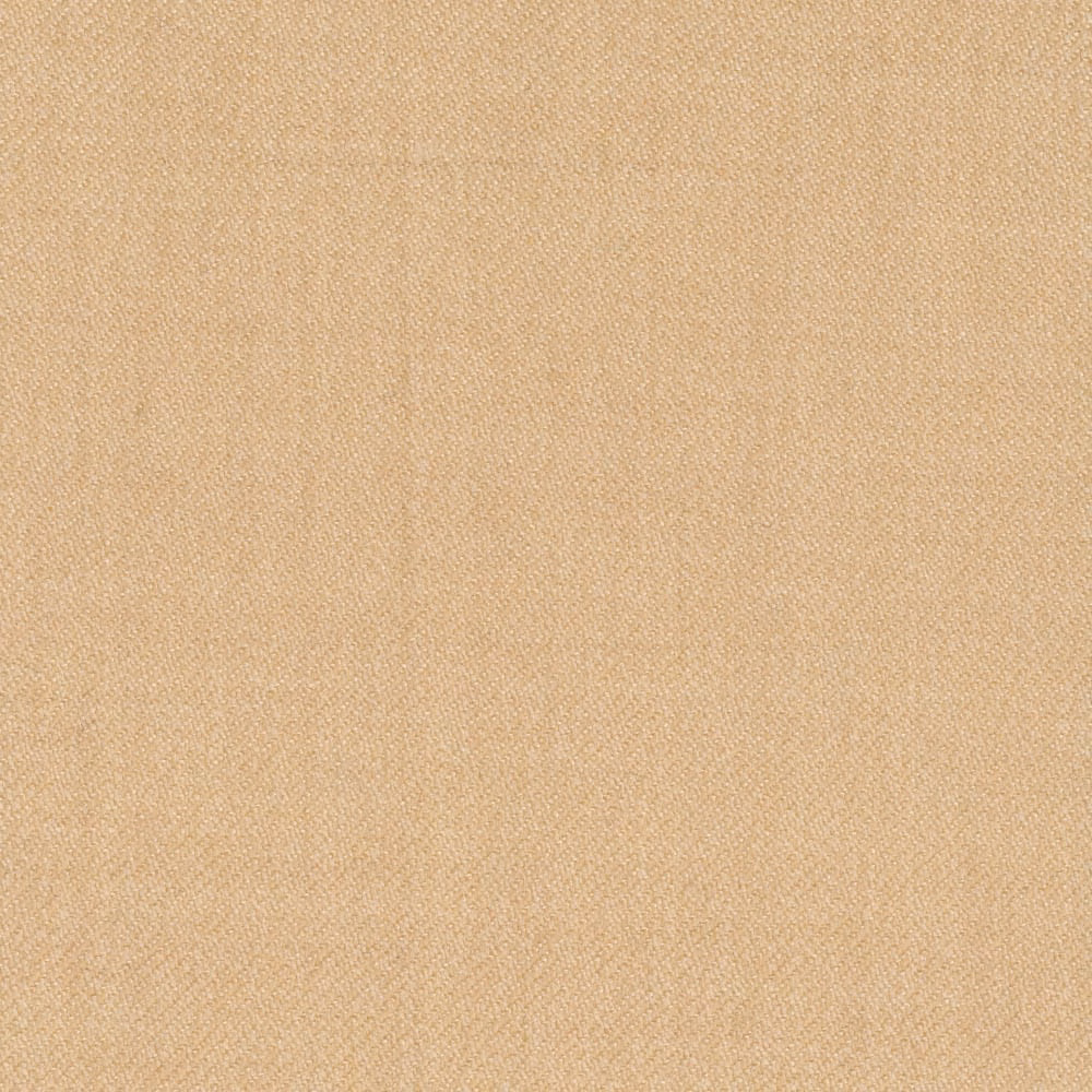 Warm oatmeal cream fabric showing a fine diagonal twill weave and softly mottled texture