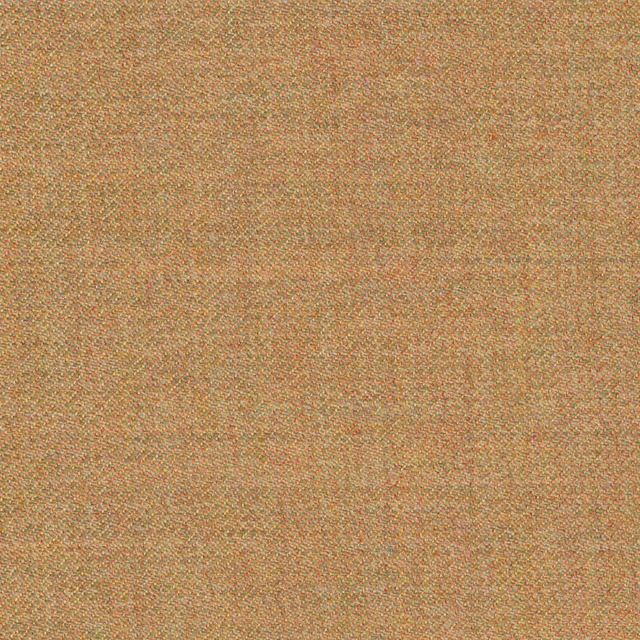 Warm heath-beige twill with fine peach and green flecks