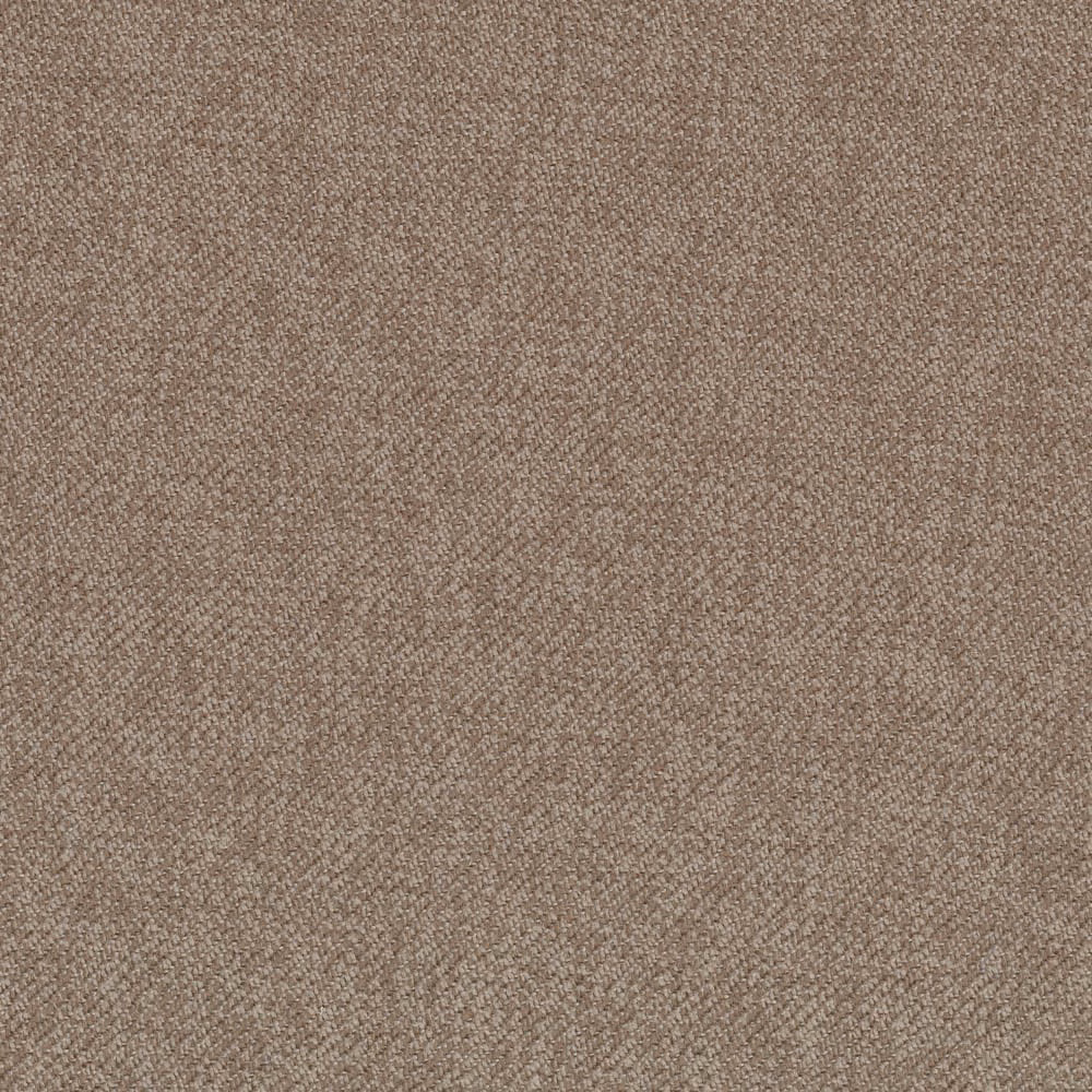 Warm mushroom-taupe swatch showing fine diagonal twill texture and soft tonal variation