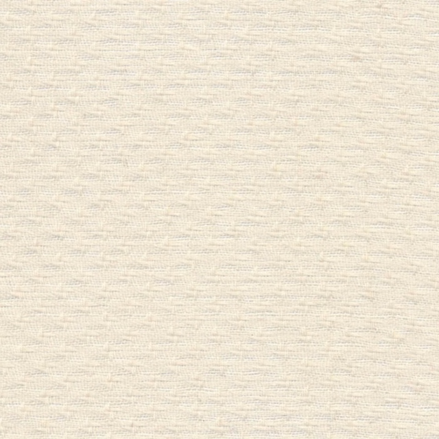 Ivory-white sheer fabric with fine horizontal slub texture and softly irregular weave