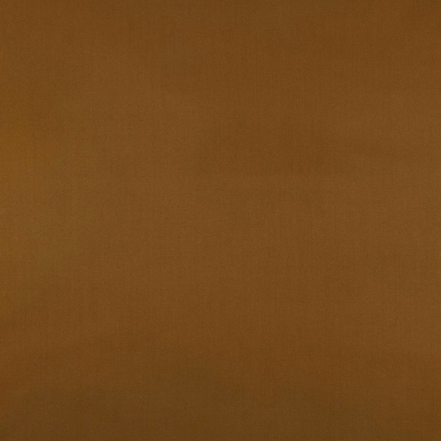 Warm amber-brown plain sateen swatch with a subtle directional sheen