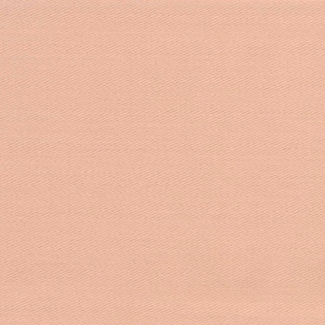 Soft peach-pink plain sateen fabric with a fine, subtly textured weave